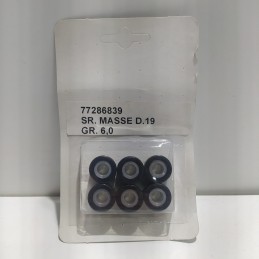 KIT 6 RULLI VARIATORE D.19...