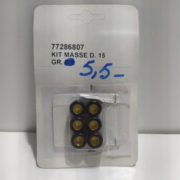 KIT 6 RULLI VARIATORE D.15...