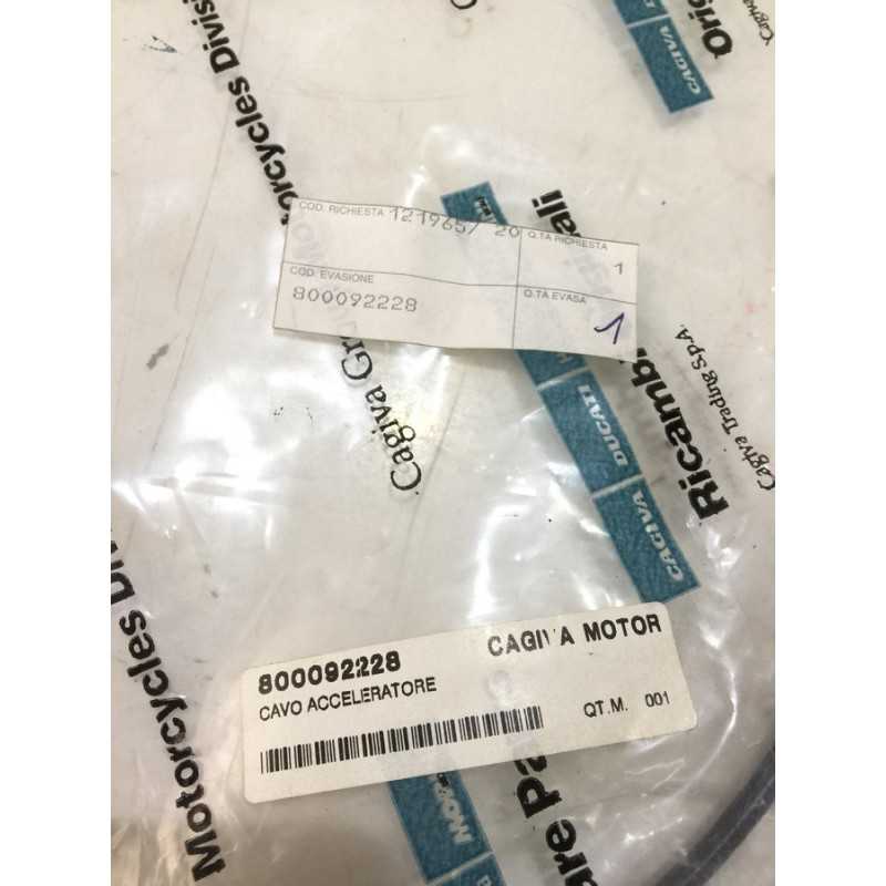 CAVO GAS COMPLETO CAGIVA CUCCIOLO 125