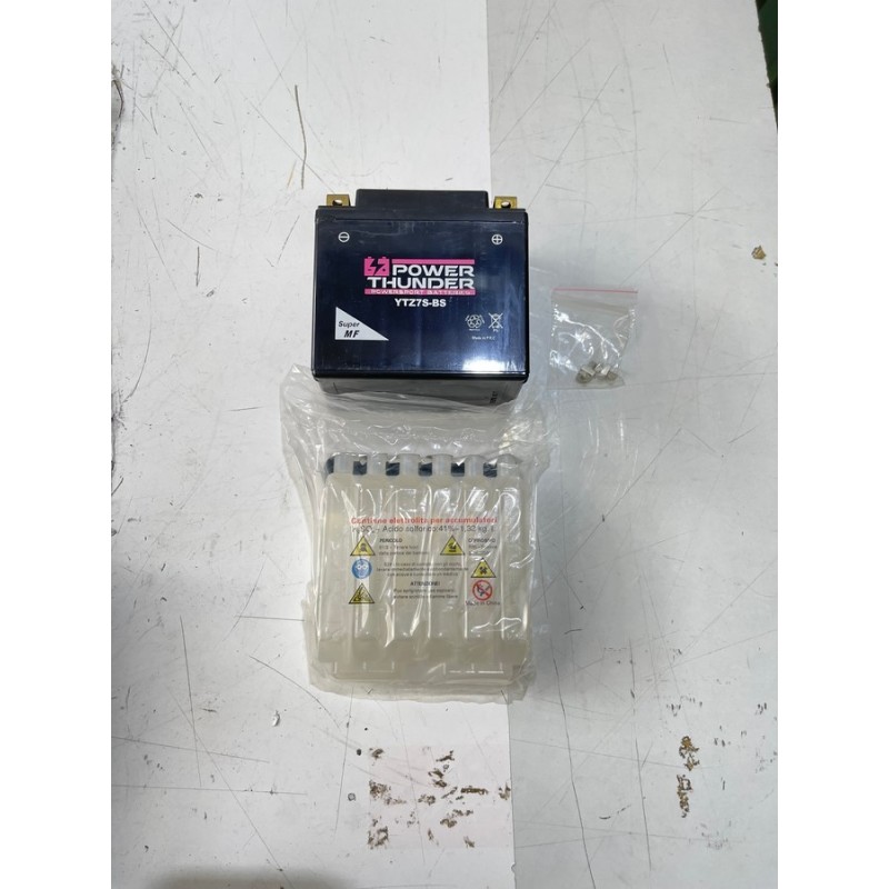 Batteria Power Thunder YTZ7S-BS 12 Volt - 6 Ah