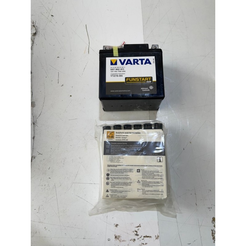 Batteria per moto Varta YTZ7S-4, YTZ7S-BS 12 V 5 Ah ETN 507902011
