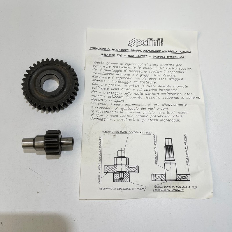 Ingranaggi Secondari Z 17/40 Yamaha CR Z 50 - Mbk Target 50