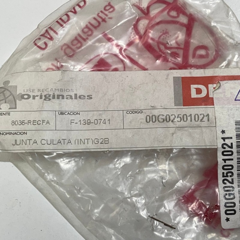 Guarnizione TESTATA Derbi ATLANTIS LC - PREDATOR LC COD.00G02501021