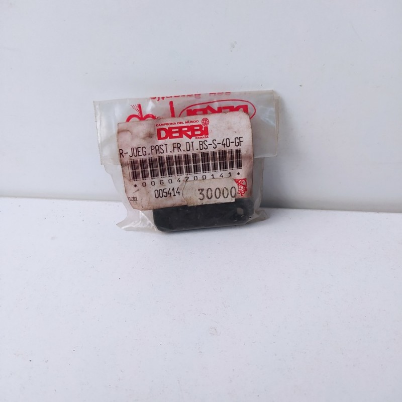 PASTIGLIE FRENO ANT./POS. DERBI SENDA DRS 50 RACING 50 2008 COD.005414