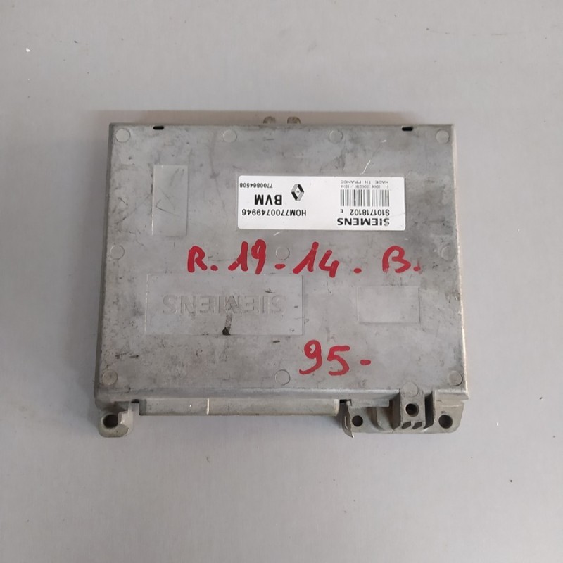 CENTRALINA MOTORE RENAULT 19 1400 Benzina 1995-1997