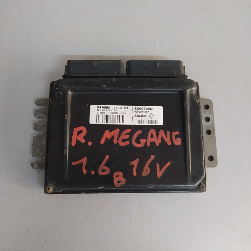 CENTRALINA MOTORE RENAULT MEGANE .6 16V 1999-2003