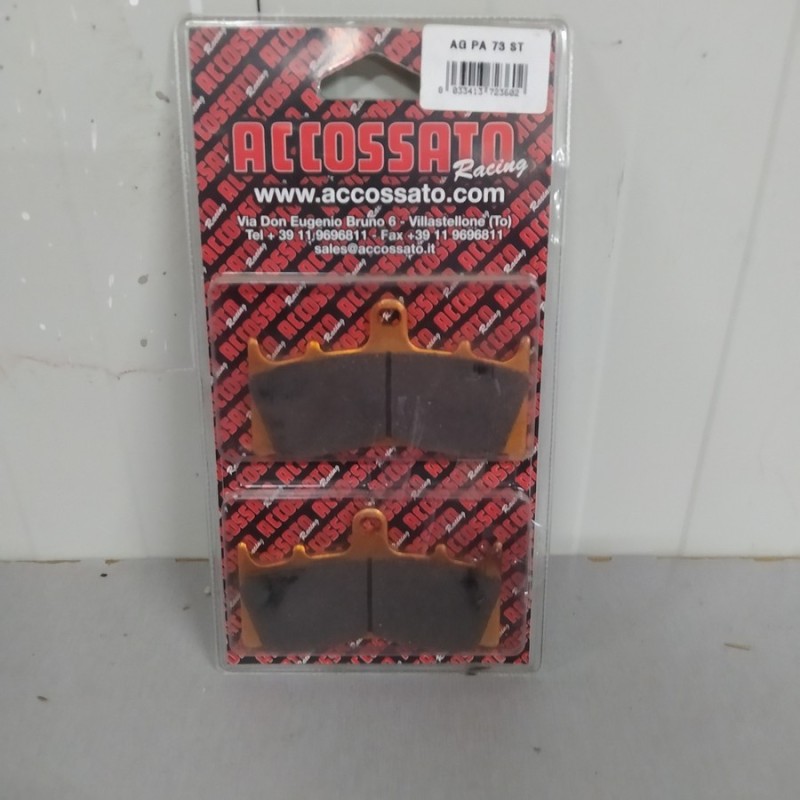 PASTIGLIE FRENO ANT. ACCOSSATO ST KAWASAKI ZX-7R 1996-2003  COD. AGPA73ST