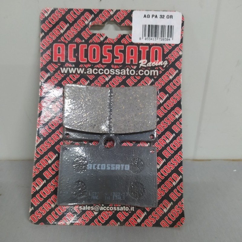PASTIGLIE FRENO ANT. ACCOSSATO GUZZI CENTAURO 1000 4V 1996-2000 COD. AGPA32ST