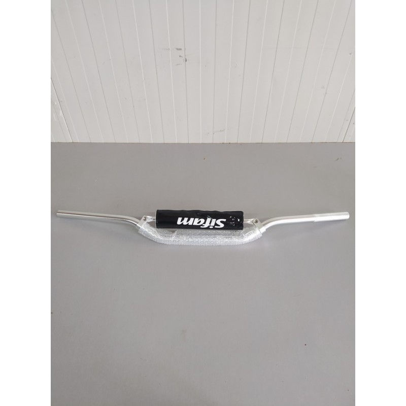 MANUBRIO CROSS SIFAM HONDA ALL T6 + BARRA LUNGHEZZA: 800MM/ALTEZZA: 70MM Ø22,2MM + MOUSSE ARGENTO
