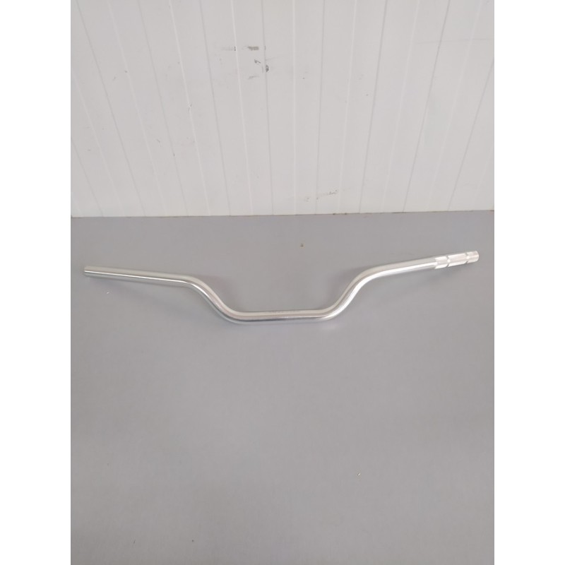 MANUBRIO ACCOSSATO DA 22MM IN ALLUMINIO ANODIZZATO ARGENTO SBK001