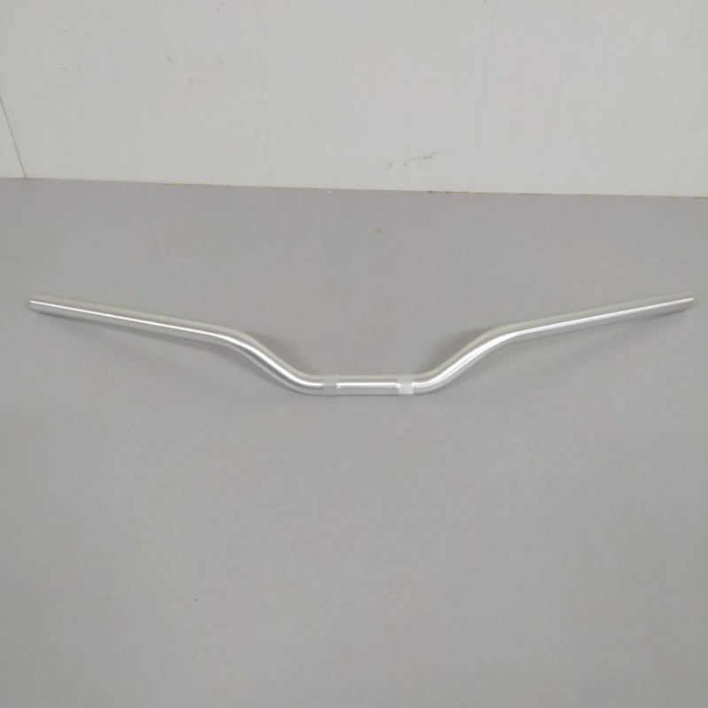 MANUBRIO UNIVERSALE ACCOSSATO IN ALLUMINIO 22MM ARGENTO COD.2351A