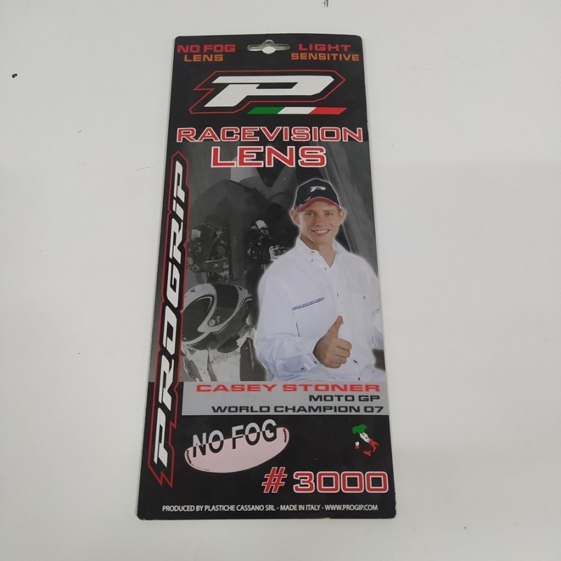 ADESIVO VISIERA LENTE ROSSA PROGRIP COD.PG3000
