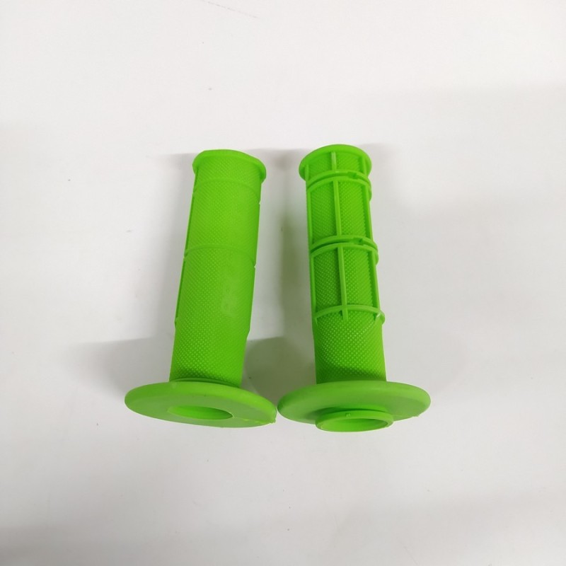 MANOPOLA IN GOMMA RACETECH SX COLORE VERDE COD.MPR002VE035