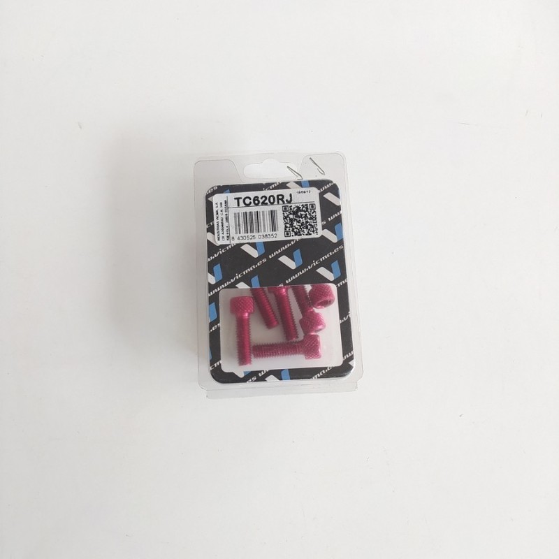 BULLONERIA VICMA 0.6X20 MM ROSSO COD.TC-620RJ