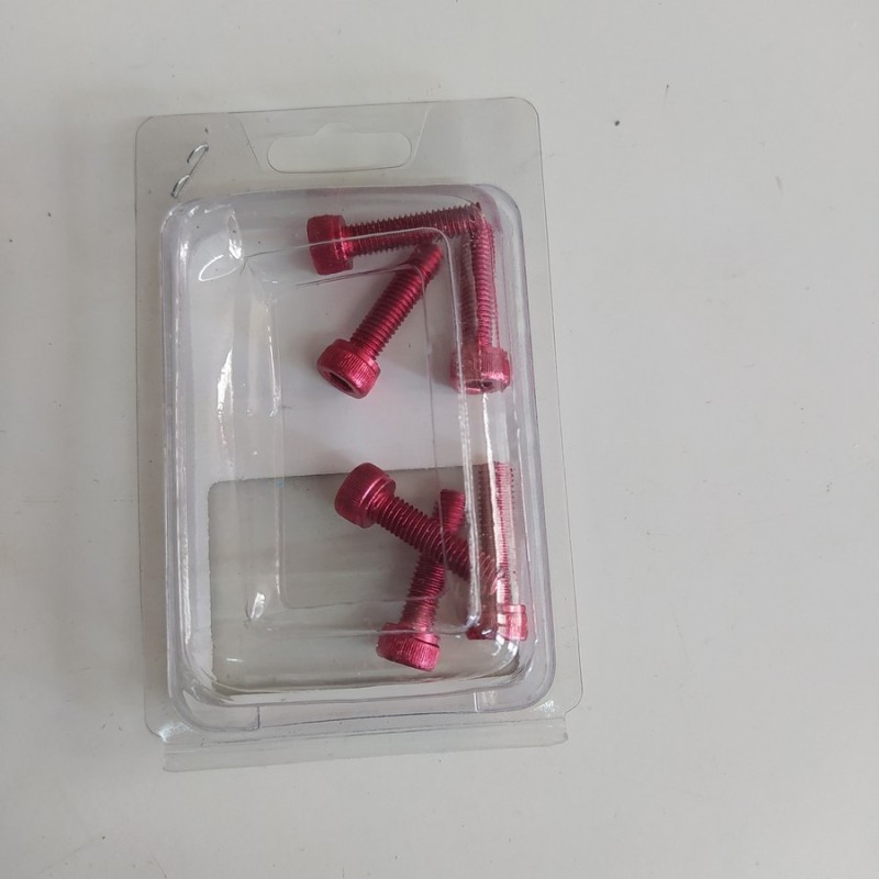 BULLONERIA VICMA 0.5X20 MM ROSSO COD.TC-520RJ