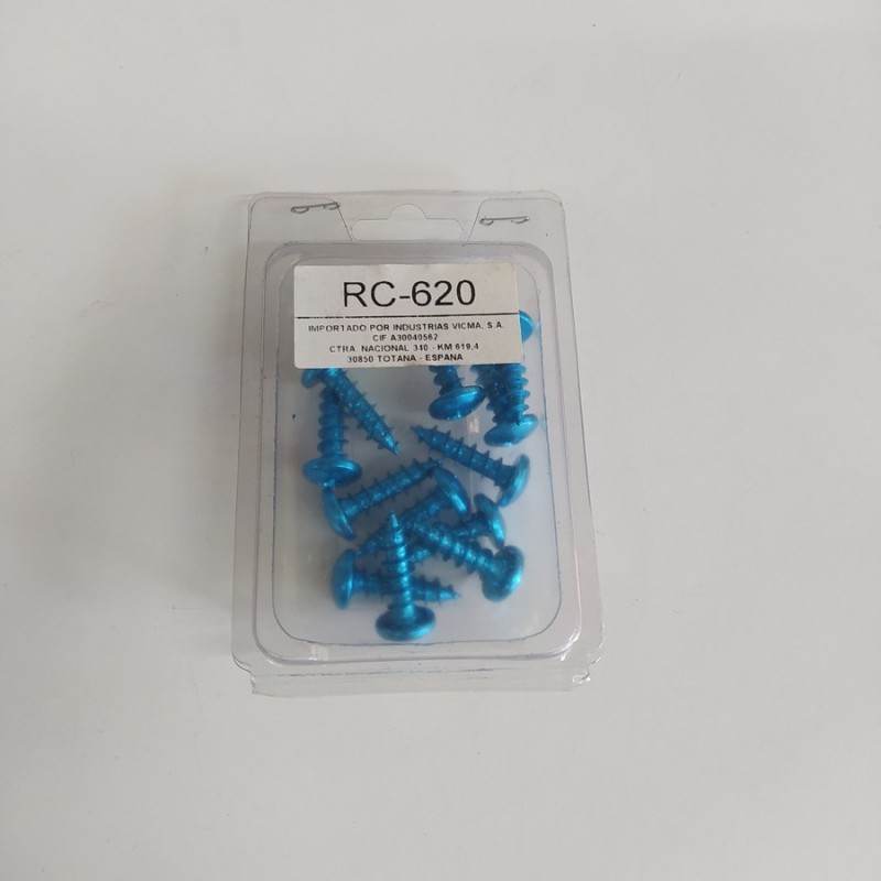 BULLONERIA VICMA 0.6X20 MM BLU COD.RC-620