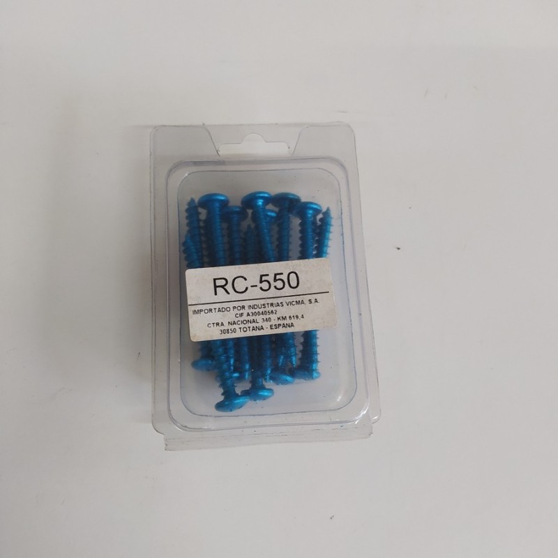 BULLONERIA VICMA 0.5X50 MM BLU COD.RC-550