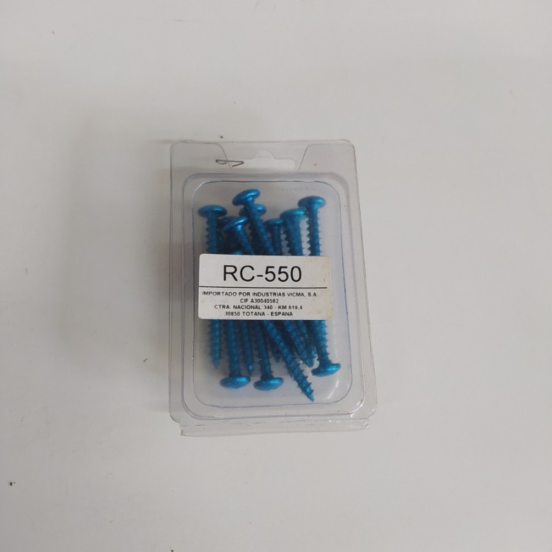 BULLONERIA VICMA 0.5X50 MM BLU COD.RC-550