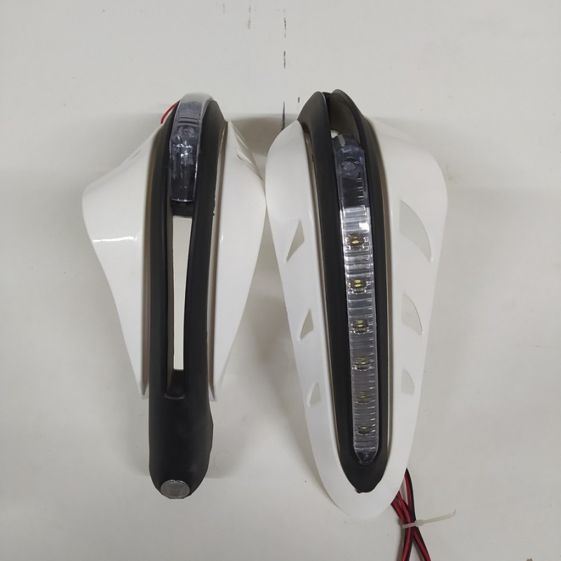 Paramani Moto universali 2 Pezzi con Luce a LED
