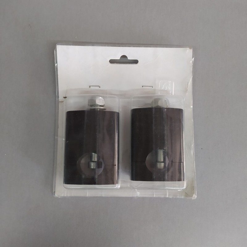 Kit 2 pezzi Supporti Manubrio SIFAM Ø28,6 Anodizzato Nero COD.GUIKIT
