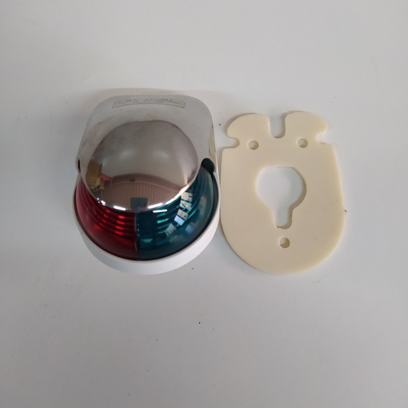 Fanale di coperta Osculati inox 225° bicolore COD.11.507.05